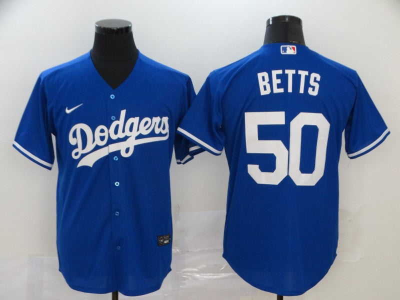 Mookie Betts Los Angeles Dodgers royal jersey