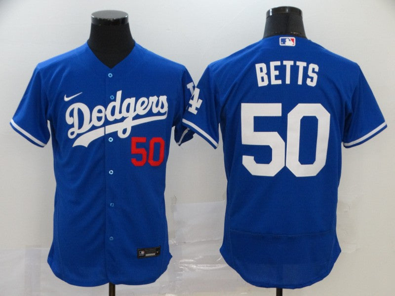 Mookie Betts Los Angeles Dodgers royal jersey