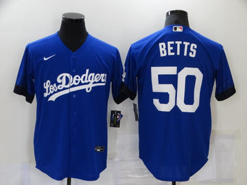 Mookie Betts Los Angeles Dodgers royal City Connect jersey