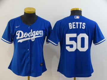 Mookie Betts Los Angeles Dodgers royal jersey
