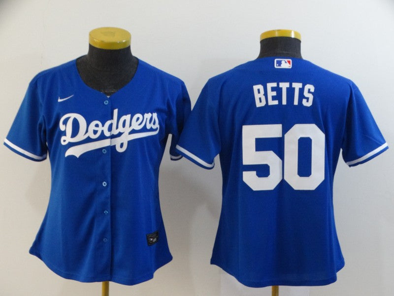 Mookie Betts Los Angeles Dodgers royal jersey
