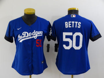 Mookie Betts Los Angeles Dodgers royal City Connect jersey