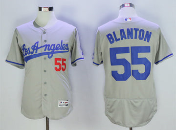 Joe Blanton Los Angeles Dodgers grey jersey