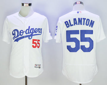 Joe Blanton Los Angeles Dodgers white jersey