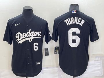 Trea Turner Los Angeles Dodgers black jersey