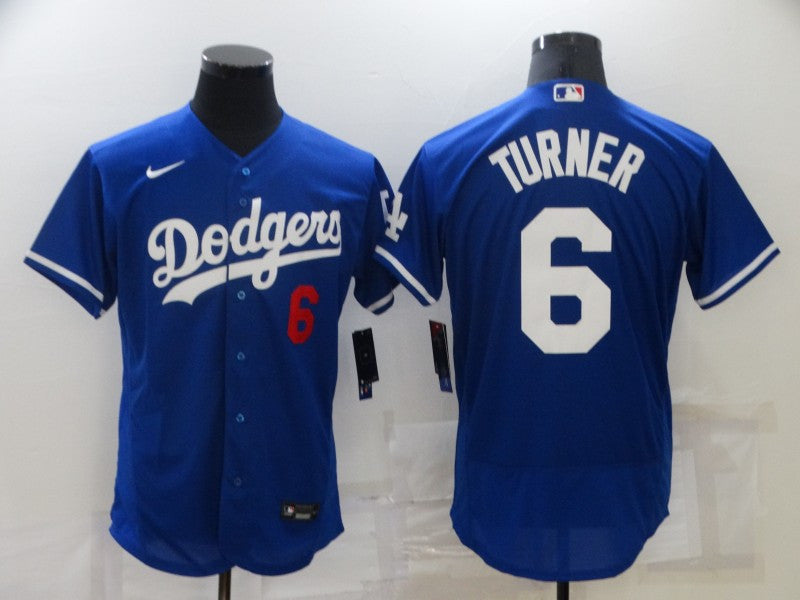 Trea Turner Los Angeles Dodgers royal jersey