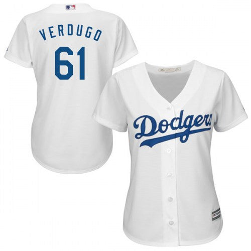 Alex Verdugo Los Angeles Dodgers white jersey