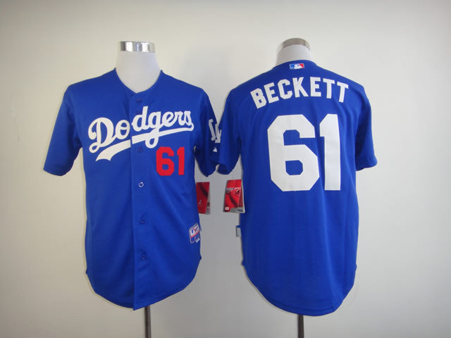 Beckett Los Angeles Dodgers blue jersey