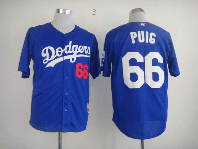 Puig Los Angeles Dodgers blue jersey