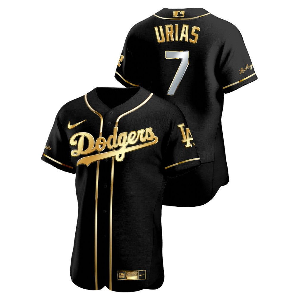 Julio Urias Los Angeles Dodgers black jersey