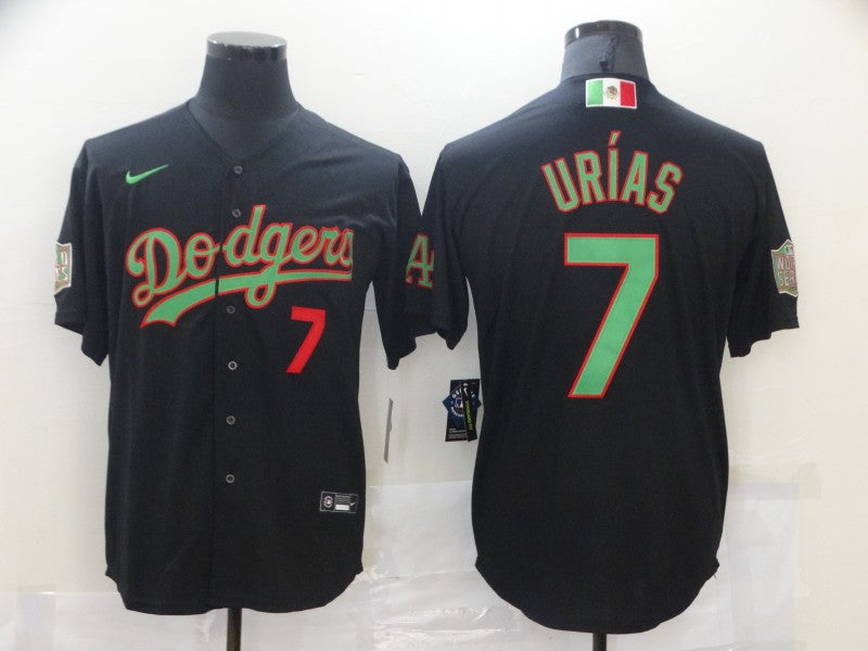 Julio Urias Los Angeles Dodgers black jersey