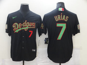 Julio Urias Los Angeles Dodgers black jersey