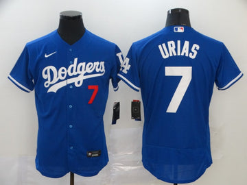 Julio Urias Los Angeles Dodgers royal jersey
