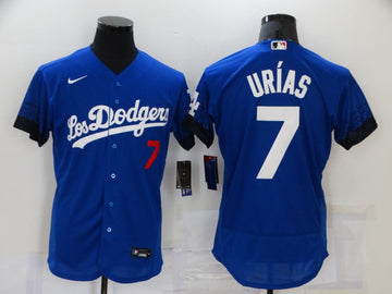 Julio Urias Los Angeles Dodgers royal City Connect jersey