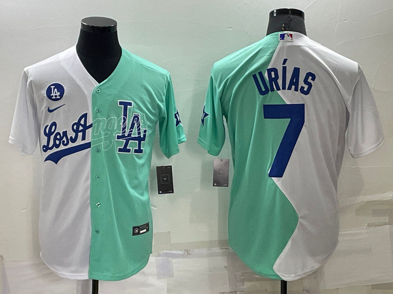 Julio Urias Los Angeles Dodgers white All-Star jersey