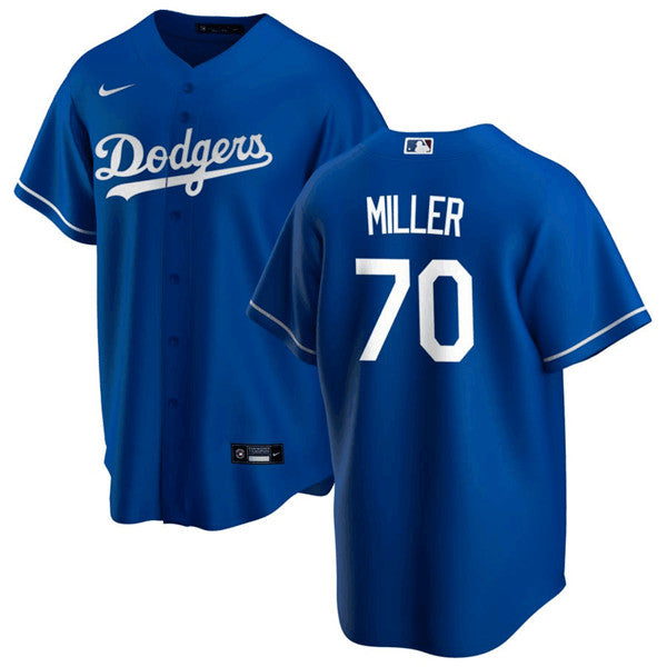 Bobby Miller Los Angeles Dodgers royal jersey
