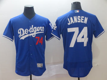 Kenley Jansen Los Angeles Dodgers royal jersey