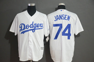 Kenley Jansen Los Angeles Dodgers white jersey