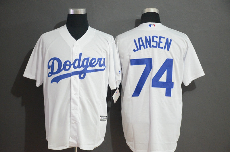 Kenley Jansen Los Angeles Dodgers white jersey