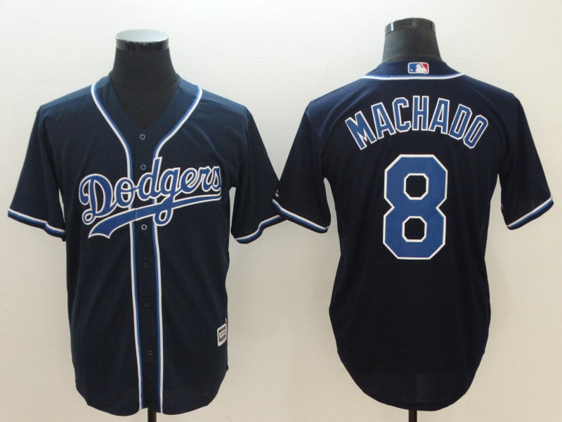 Manny Machado Los Angeles Dodgers navy jersey