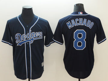 Manny Machado Los Angeles Dodgers navy jersey