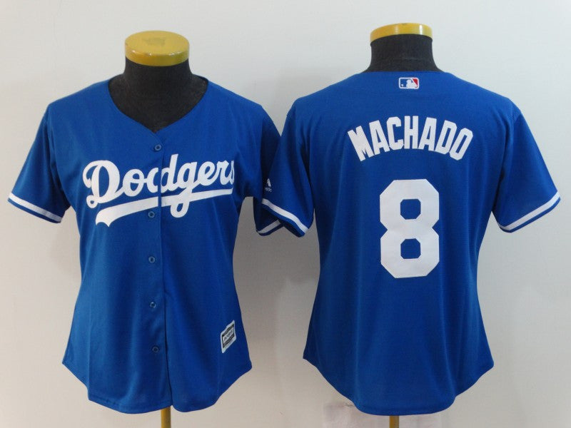 Manny Machado Los Angeles Dodgers royal jersey