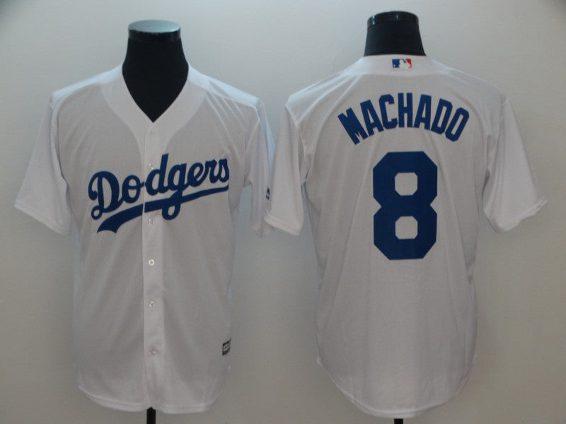 Manny Machado Los Angeles Dodgers white jersey