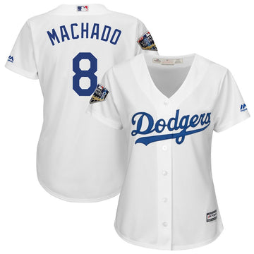 Manny Machado Los Angeles Dodgers white jersey