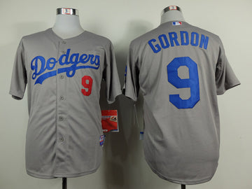 Gordon Los Angeles Dodgers grey jersey