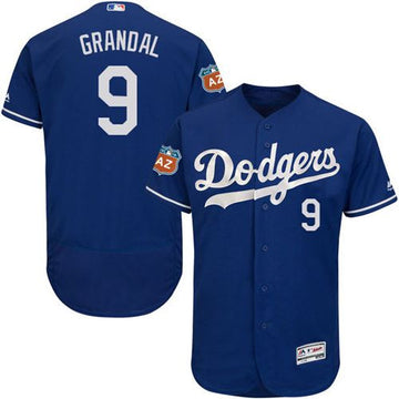 Yasmani Grandal Los Angeles Dodgers blue Authentic jersey