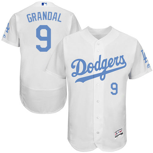 Yasmani Grandal Los Angeles Dodgers white jersey