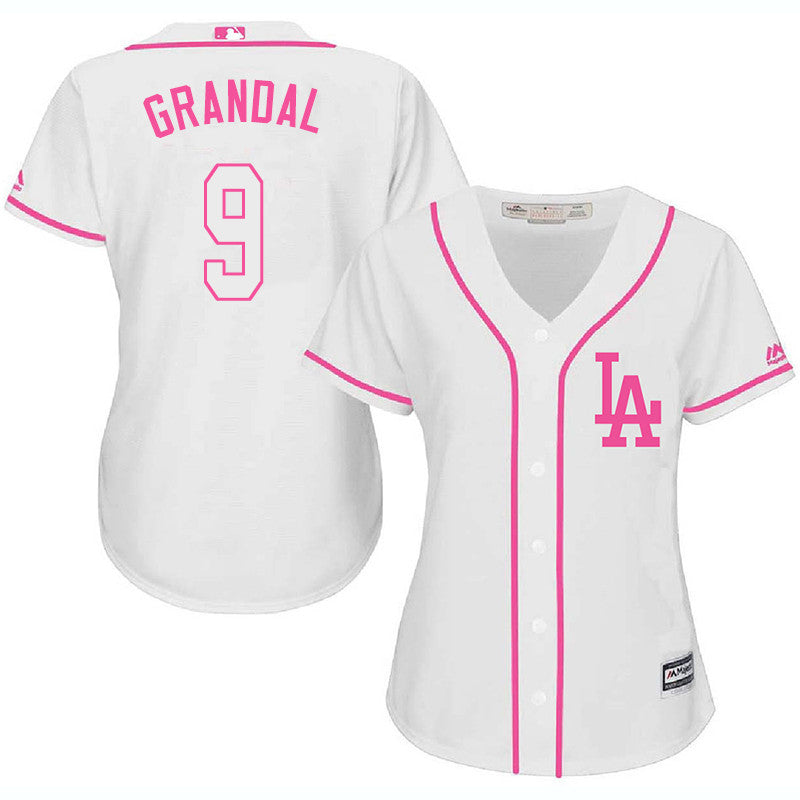 Yasmani Grandal Los Angeles Dodgers white jersey