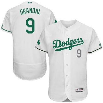 Yasmani Grandal Los Angeles Dodgers white jersey