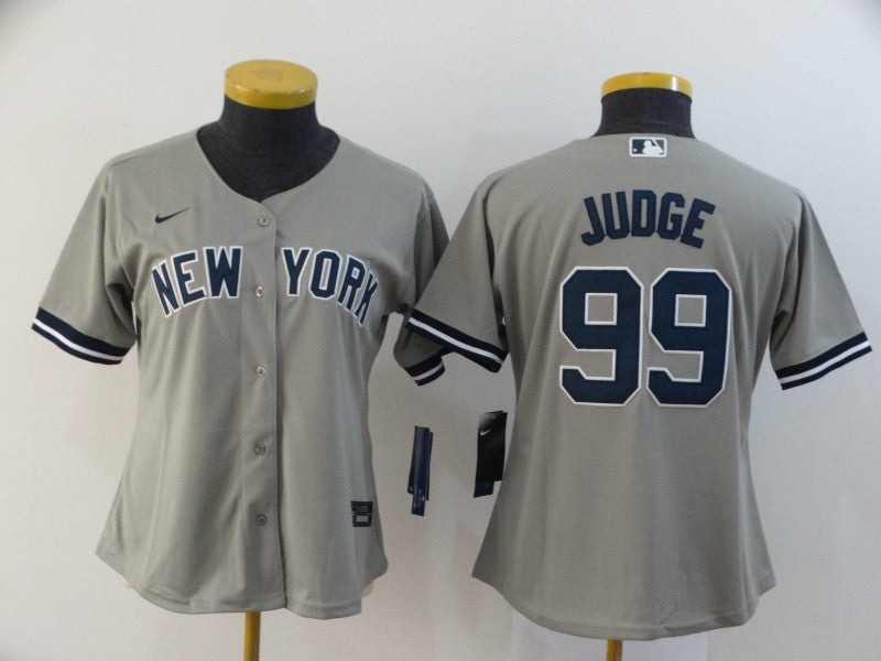 Aaron Judge Los Angeles Dodgers gray jersey