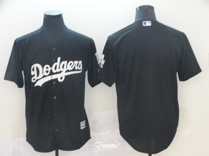 Custom Los Angeles Dodgers black jersey