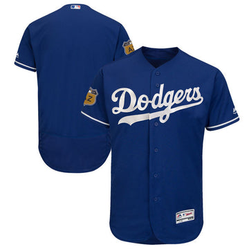 Custom Los Angeles Dodgers blue jersey