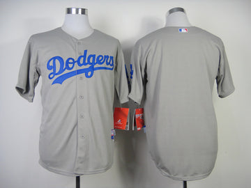 Custom Los Angeles Dodgers grey jersey