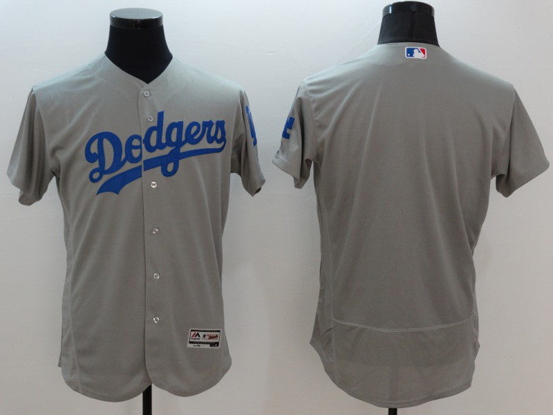 Custom Los Angeles Dodgers grey jersey