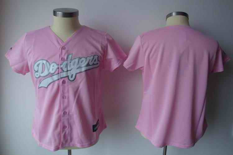 Custom Los Angeles Dodgers pink jersey