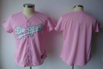 Custom Los Angeles Dodgers pink jersey