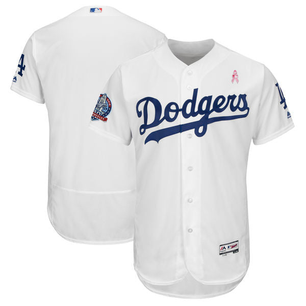 Custom Los Angeles Dodgers white jersey