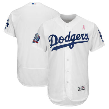 Custom Los Angeles Dodgers white jersey