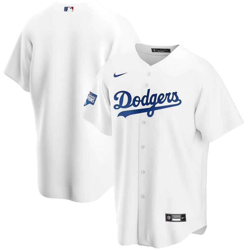 Custom Los Angeles Dodgers white jersey