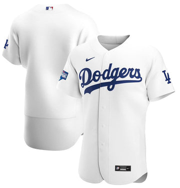 Custom Los Angeles Dodgers white jersey
