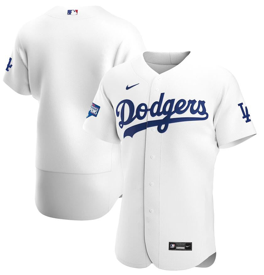 Custom Los Angeles Dodgers white jersey