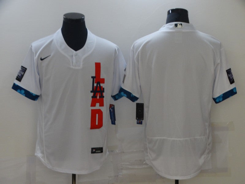 Custom Los Angeles Dodgers white All-Star jersey