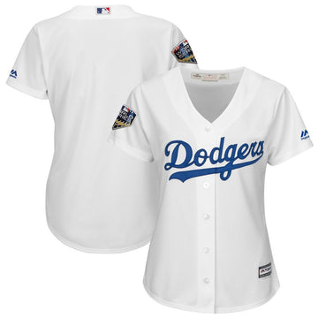 Custom Los Angeles Dodgers white jersey