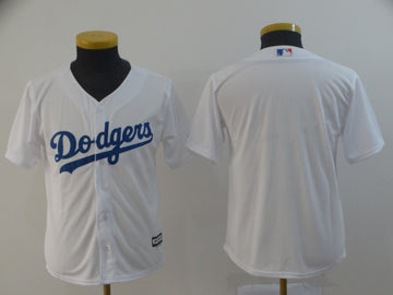 Custom Los Angeles Dodgers white jersey