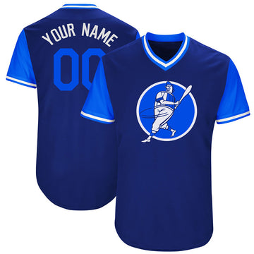 Los Angeles Dodgers blue Throwback jersey