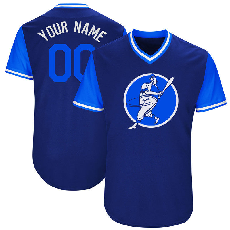 Los Angeles Dodgers blue Throwback jersey